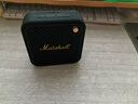 马歇尔（Marshall）WILLEN II无线蓝牙便携2代音箱 户外防尘防水迷你音响内置麦克风支持免提通话音箱长续航生日礼物 黑金色 实拍图