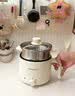 九阳（Joyoung）电煮锅电热锅泡面火锅宿舍小电锅电蒸锅寝室2.5L蒸煮一体蒸屉蒸笼电蒸锅HG25-G201S 实拍图