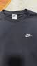 耐克(NIKE)男春秋圆领卫衣 休闲运动 时尚简约FN3889-010黑 XL 实拍图