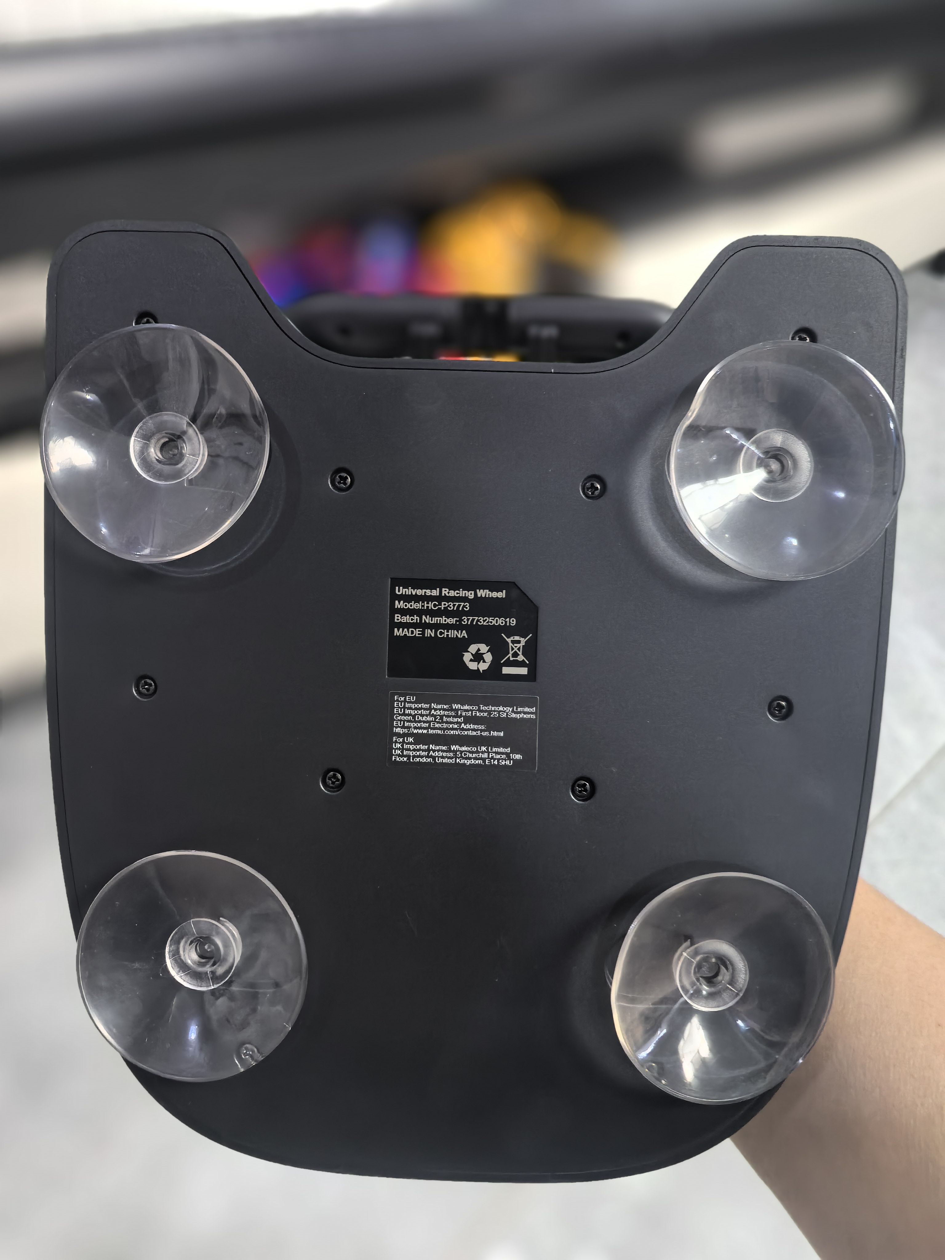 HONCAM PS5赛车方向盘带底座适用于索尼PS5游戏手柄赛车游戏手柄支架握把方向盘ps5游戏精英手柄通用3773 实拍图