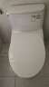 TOTO马桶喷射虹吸式连体全包智洁节水防臭CW887 400坑距(04-A) 实拍图