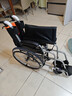 鱼跃 (yuwell)手动轮椅车H062折叠老人轻便免充气铝合金旅行手推代步 实拍图