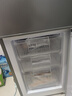 香雪海冰箱三开门冰箱小型一级能效家用大容量冷藏冷冻两用宿舍租房用小冰箱节能省电低音电冰箱以旧换新 【一级能效 天际灰】206升双门冰箱 实拍图