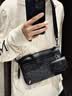 蔻驰（COACH）【品牌直供】奢侈品男包HERITAG斜挎包炭黑CW373生日礼物送男友 实拍图