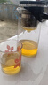 飘逸壶泡茶壶耐热高温玻璃沏茶过滤内胆冲茶器家用茶具套装 飘逸杯1000mL1个 实拍图