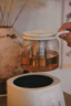 ±0日本正负零全玻璃养生壶【新款】煮茶器恒温0胶水花茶壶泡奶家用1L大容量办公室煮茶炉保温烧水壶 富士白 1L 【0塑料0胶水】 实拍图