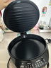 美的（Midea）电饼铛 电饼档 家用双面加热煎烤机烤肉烙饼锅 0氟钛陶晶陶三明治机早餐机下盘可拆电煎锅JKE3067 实拍图