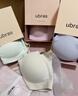 ubras【虞书欣同款】小奶皮云朵隐形无尺码内衣女粉底液文胸透气无痕 【经典】兰花烟色 均码 常规版-背心款100-130斤/A-C杯 实拍图