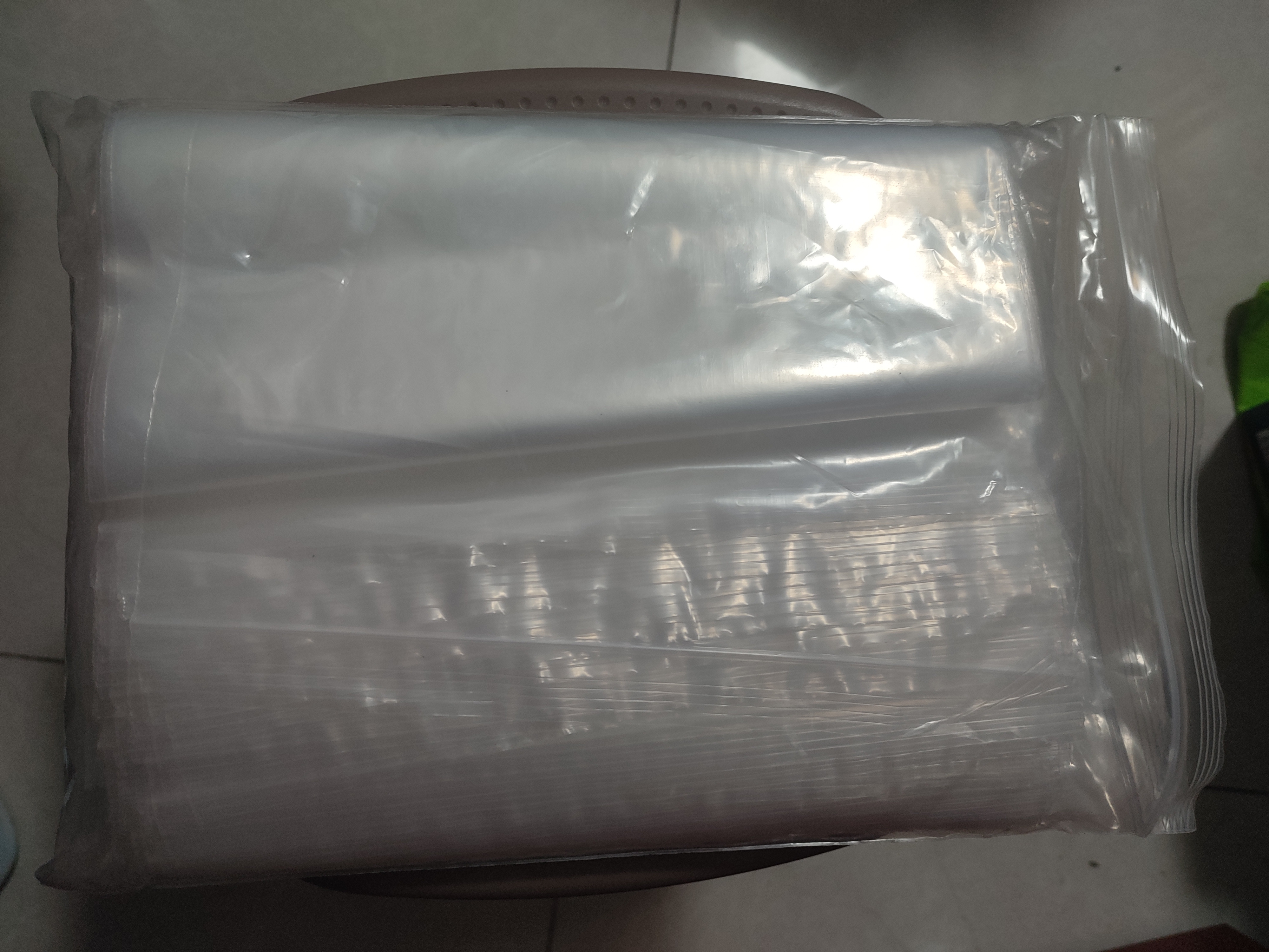 西玛【全网低价】100只自封袋 大号350*240mm加厚防水袋 透明封口袋PE防潮袋 6928 实拍图