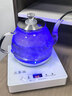 益茶福全自动上水电热水壶茶台烧水壶饮水烧水一体机玻璃底部上水单壶茶几煮茶壶保温泡茶壶开水壶煲水壶 1L 蓝光玻璃壶ZC-S516套装 实拍图