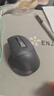 英菲克（INPHIC）M9 无线鼠标可充电轻音办公人体工学电脑台式笔记本2.4G通用便携Typec 灰【可视电量】 实拍图