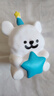 【热销1w+】可爱线条小狗小夜灯生日快乐星星节日生日礼物送女生 蓝色 线条小狗小夜灯【1个装】 实拍图