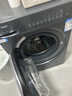海尔滚筒洗衣机全自动10kg 新品 537超薄平嵌 蓝盾除菌 525大筒径 商场同款 20年防生锈XQG100-L58A1 实拍图