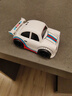 爆款桌面迷你智能感应跟随车遥控漂移车解压电动玩具车节日礼物男 珍珠白【遥控+躲闪+跟随+漂移】 实拍图