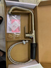 九牧（JOMOO）厨房水龙头7字型洗菜盆龙头可旋转水槽龙头冷热双控银色33186 实拍图