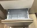 美菱（MeiLing）小确杏502L法式多门冰箱70cm宽制冰超薄嵌入式大容量变频底部散热杏悦白BCD-502WFP9CZX国家补贴 实拍图