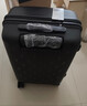米家小米行李箱20英寸拉杆箱可登机箱万向轮旅行箱男女小型密码箱黑色 实拍图