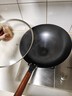 苏泊尔（SUPOR）铁锅精铁真不锈炒锅无涂层家用炒菜锅爆炒锅锤纹物理防粘明火专用 2-4人使用【多人选择】 32cm 实拍图