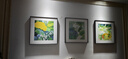好久不见北欧风客厅装饰画抽象绿色风景餐厅挂画小众文艺简约小副方形壁画 实拍图