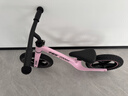 酷骑儿童平衡车1-6岁宝宝滑步车12寸轻便车身初学者S2樱霞粉 酷奇 实拍图