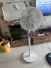 美的（Midea）【幸运草安睡1S】一级能效直流变频声控电风扇家用遥控卧室静音落地扇台式桌面抗菌大风力转页扇 实拍图