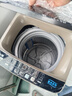 志高（CHIGO）全自动洗衣机 家用小型波轮 洗脱一体机大容量 公寓宿舍出租房 咖啡金 波轮 7.5kg 【蓝光洗护+风干洁桶+强电机】 实拍图