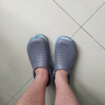 卡帝乐鳄鱼洞洞鞋男士凉鞋休闲花园拖鞋两用沙滩鞋凉拖鞋子 男 1556 灰色 40 实拍图