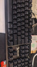 双飞燕（A4TECH）B975 104键 机械键盘 有线键盘机械键盘游戏电竞专用游戏光轴键盘 血手幽灵 光轴 轻音版黑色 有线 实拍图