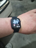 其他品牌高颜值LED手表时尚方形学生科技感超强夜光数字个性运动 水墨蓝 实拍图
