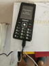 飞利浦（PHILIPS）老人手机全网通4G超长待机大字大声大按键双卡双待超长待机老年机儿童学生机 黑色 移动4G 实拍图