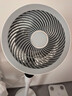 艾美特（AIRMATE）【天鹅MAX】空气循环扇直流变频家用大风力电风扇卧室轻音一级能效负离子净化语音落地扇 SRDI151 实拍图