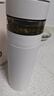 富光拾喜（FUGURNG BESTJOY）保温杯男316不锈钢水杯茶水分离杯泡茶杯子车载带滤网简约白420ml 实拍图