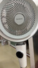 艾美特（AIRMATE）【小暴风PRO】空气循环扇家用大风力摇头电风扇卧室安静轻音小风扇桌面台式节能落地扇电扇 X231 实拍图