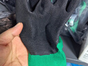 星工 浸胶劳保手套 耐磨防滑挂胶工业工地防护手套 12付XGS-J10 实拍图