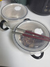 川岛屋（KAWASIMAYA） 陶瓷碗上班族可微波炉加热专用饭碗带盖圆型保鲜碗便当盒 手柄保鲜碗+双耳保鲜碗 实拍图