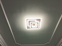 梵季客厅灯卧室灯现代大气2025年新款led北欧餐厅吸顶灯全屋套餐灯具 正方形50*50CM+三色无极调光 实拍图