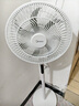 美的（Midea）【闪拆系列】一键闪电拆装直流变频家用语音电风扇一级能效轻音落地扇大风力卧室立式电扇SDJ30BC 实拍图