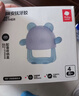 babycare婴儿牙胶手套式咬咬乐宝宝安抚牙胶硅胶玩具防吃手4月+ 恩特蓝 实拍图