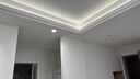 佼佼者（JIAOJIAOZHE）小山丘射灯嵌入式防眩光窄边框洗墙灯家用LED天花灯7W黑杯 4000K 实拍图