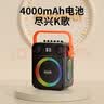 纽曼K516蓝牙音箱家用k歌hifi高音质无线便携式音响户外新款低音炮带麦克风超长续航实用礼物 实拍图