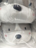名创优品（MINISO）趴姿系列-大号趣味狗狗毛绒公仔玩具玩偶抱枕生日礼物女 灰色 实拍图