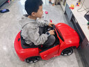 米蚁（MiYi）【1.15米加长版】儿童电动车四轮汽车可坐人遥控小孩宝宝玩具童车 双驱红+大电瓶+手机遥控 实拍图