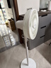 美的（Midea）【幸运草安睡1S】一级能效直流变频声控电风扇家用遥控卧室静音落地扇台式桌面抗菌大风力转页扇 实拍图