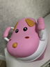 小哈伦儿童马桶宝宝坐便器婴幼儿尿盆小孩坐便器小便器双软垫小狗樱拧粉 实拍图