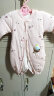 婴儿衣服秋冬装厚款棉衣婴儿连体衣男女宝宝衣服0-1岁哈衣爬服 粉色小船 66cm(建议8-12斤) 实拍图
