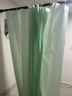 富居浴帘防霉加厚防水布防透卫生间干湿分离隔断帘高档180*180cm绿 实拍图