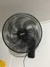美的（Midea）壁扇 挂壁电风扇家用七叶遥控风扇食堂餐厅商用电扇摇头工业壁挂式工程扇 FWA35WAR 实拍图