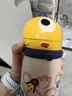 babycare儿童水杯6个月以上宝宝霸王龙不锈钢保温杯上学450ml-新旧款混发 实拍图