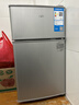 奥克斯小冰箱家用小型迷你冷藏冷冻两用出租房宿舍用节能省电寝室办公室电冰箱 【净化去味】126银色【高效保鲜 铜管速冷】22L 实拍图