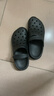 京东京造【抗菌洞洞鞋】凉鞋旅行沙滩溯溪两穿eva防臭凉拖鞋夜色黑42-43 实拍图
